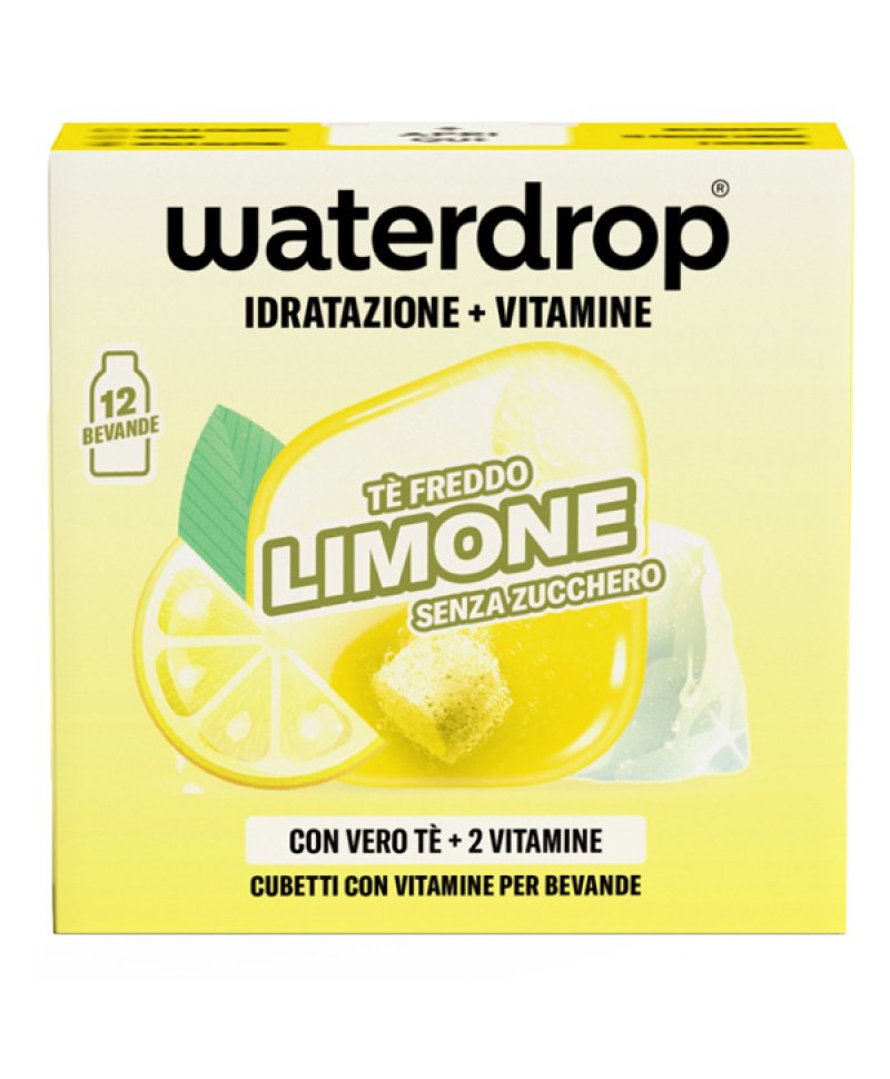 WATERDROP ICE TEA LIMONE 12 CUB