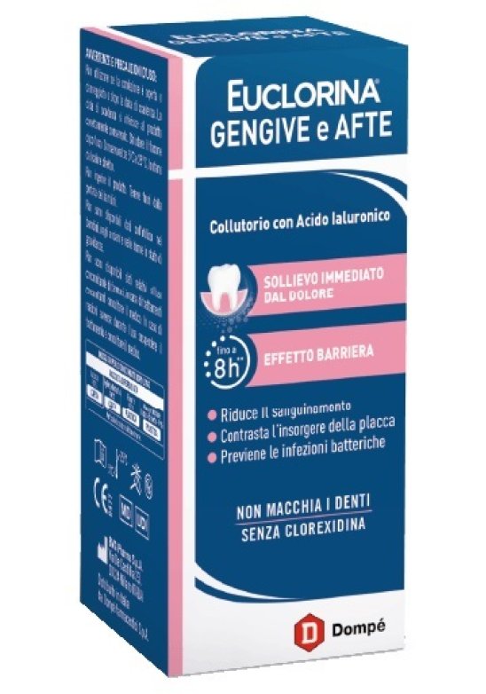 EUCLORINA GENGIVE AFTE COL 200ML