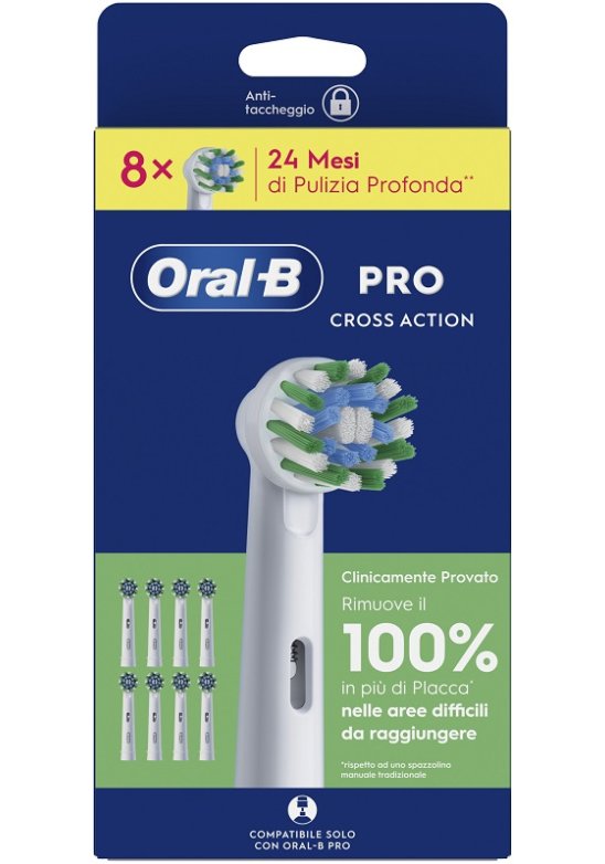 ORALB CROSSACTION REFILL 8PZ