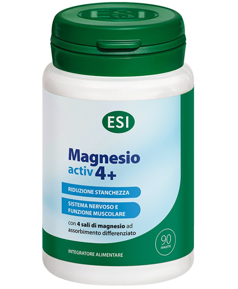 ESI MAGNESIO ACTIV 4+ 90OVALET ESI MAGNESIO ACTIV 4+ 90OVALET