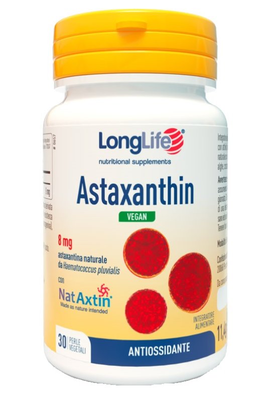 LONGLIFE ASTAXANTHIN VEGAN 8MG LONGLIFE ASTAXANTHIN VEGAN 8MG