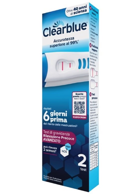 CLEARBLUE TEST GRAVIDANZA 2PZ
