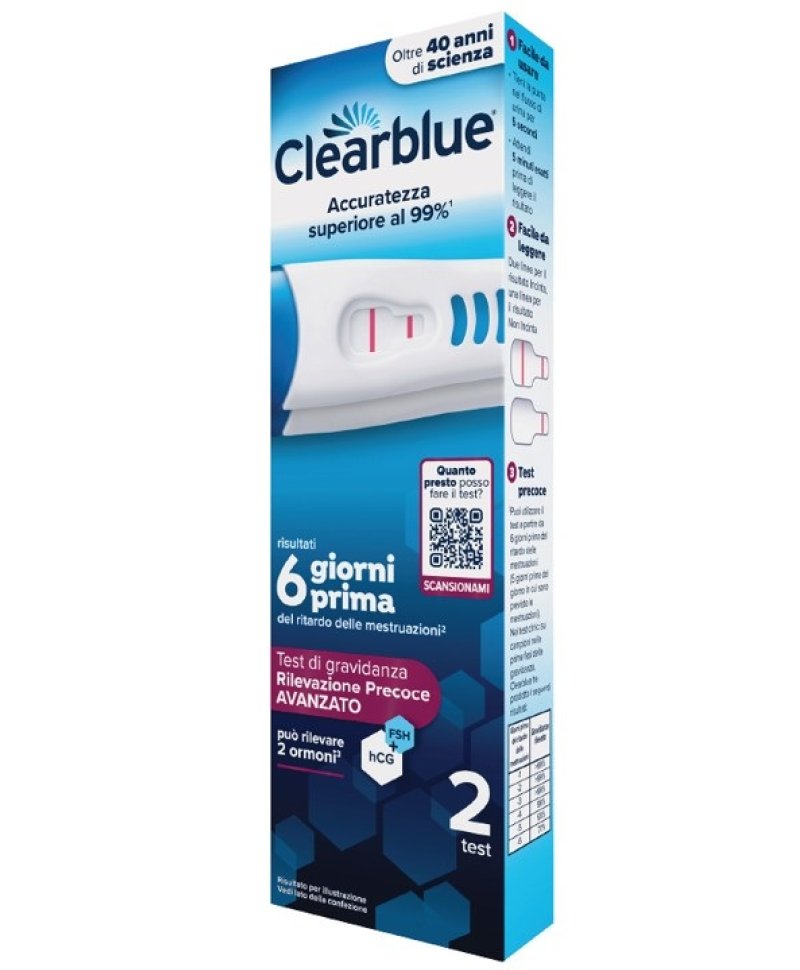 CLEARBLUE TEST GRAVIDANZA 2PZ