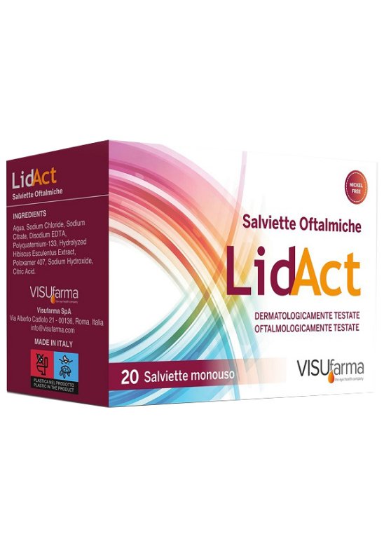 LIDACT SALVIETTE OFT MON 20PZ LIDACT SALVIETTE OFT MON 20PZ
