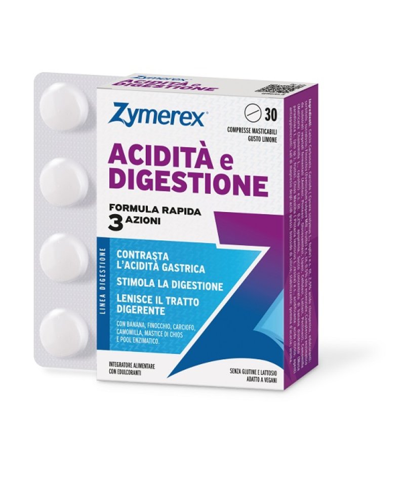 ZYMEREX ACIDITA' DIGEST 30CPR