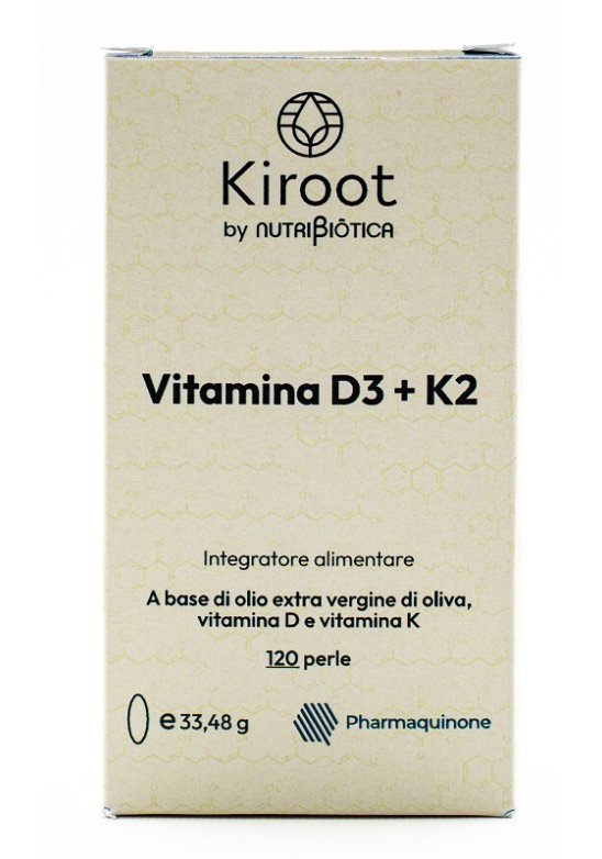 KIROOT VITAMINA D3 K2 120PRL