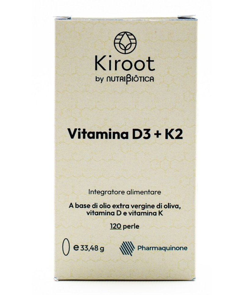 KIROOT VITAMINA D3 K2 120PRL