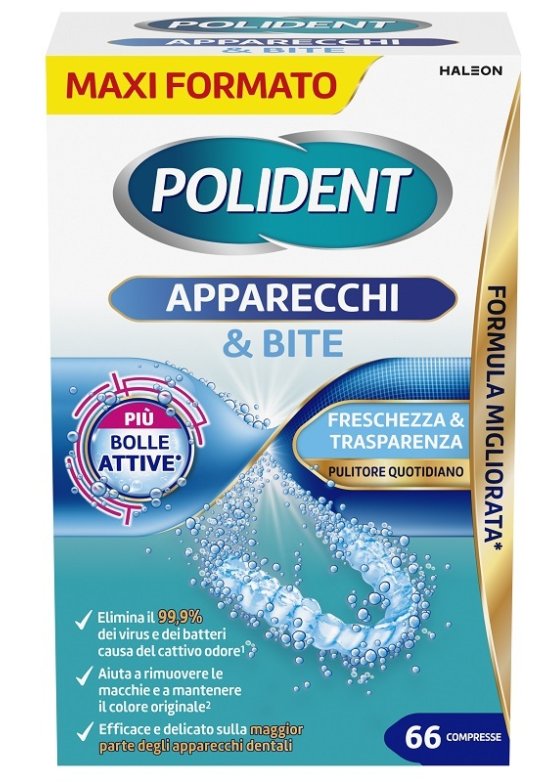 POLIDENT APPARECCHI BITE 66CPR