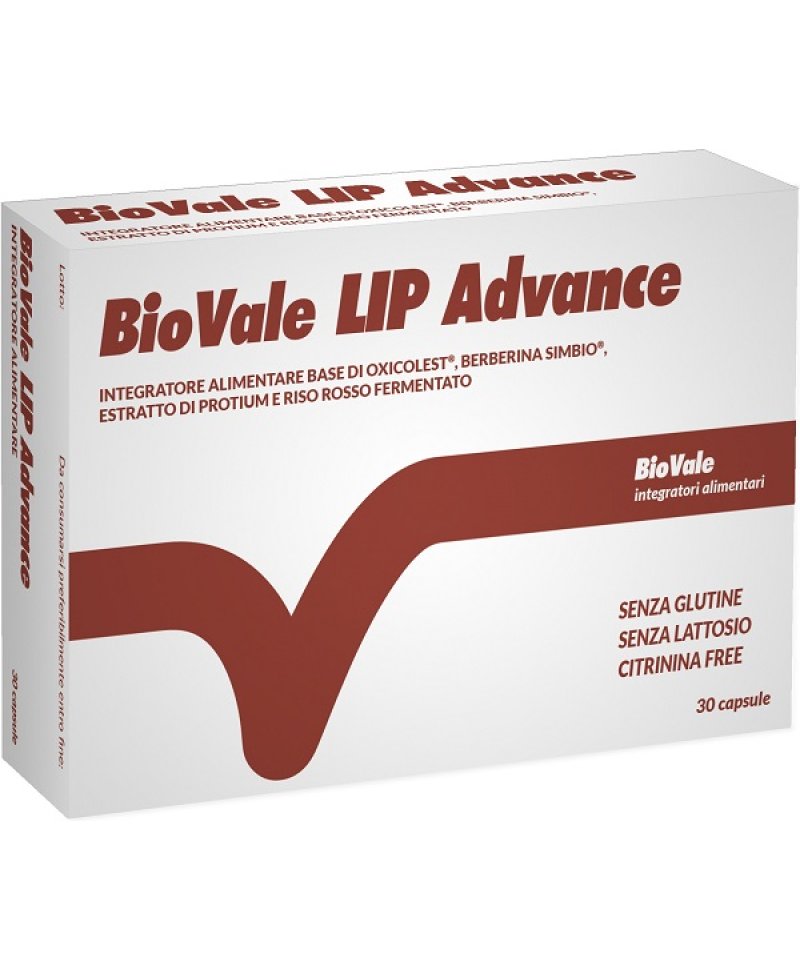 BIOVALE LIP ADVANCE 30CPS