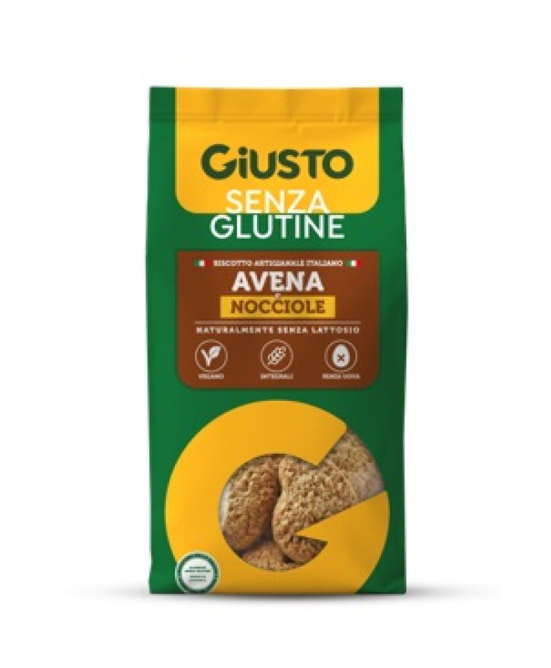 GIUSTO S/G BISCOTTI AVENA&NOCC