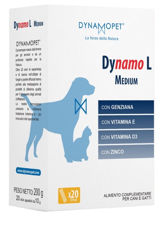 V DYNAMO L MEDIUM 20STK 10GR NEW