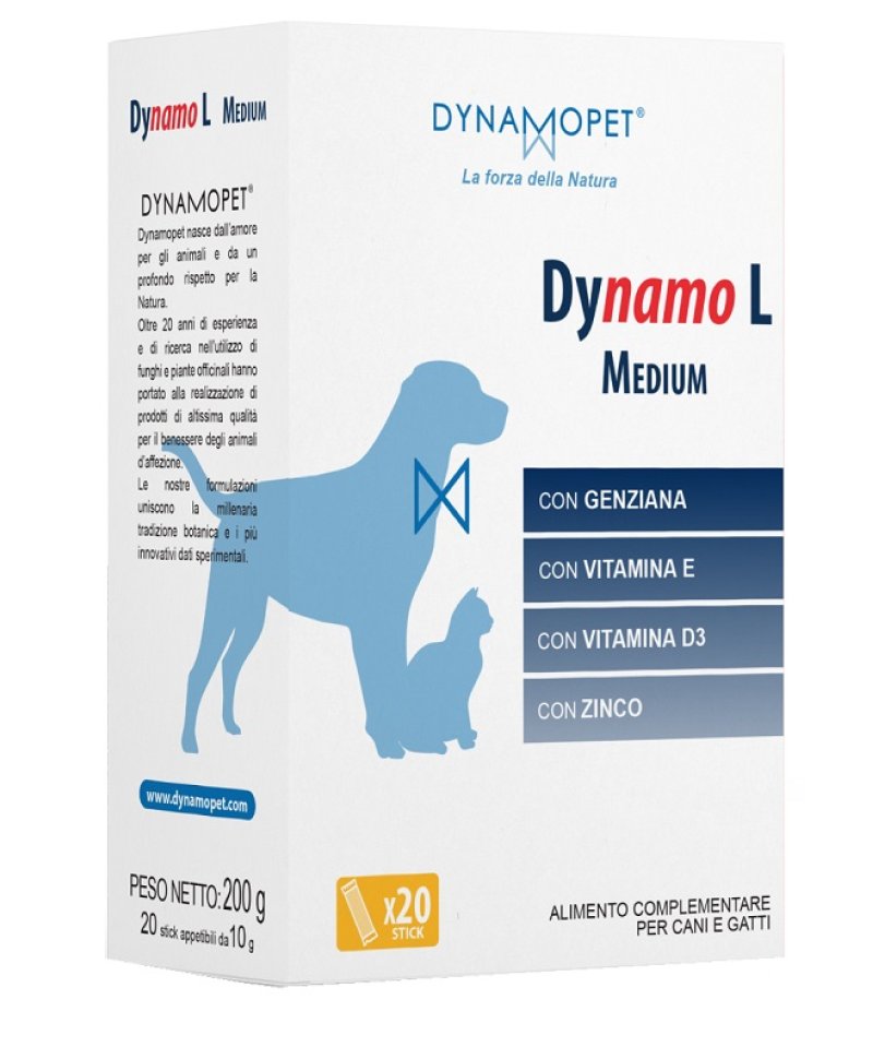 V DYNAMO L MEDIUM 20STK 10GR NEW