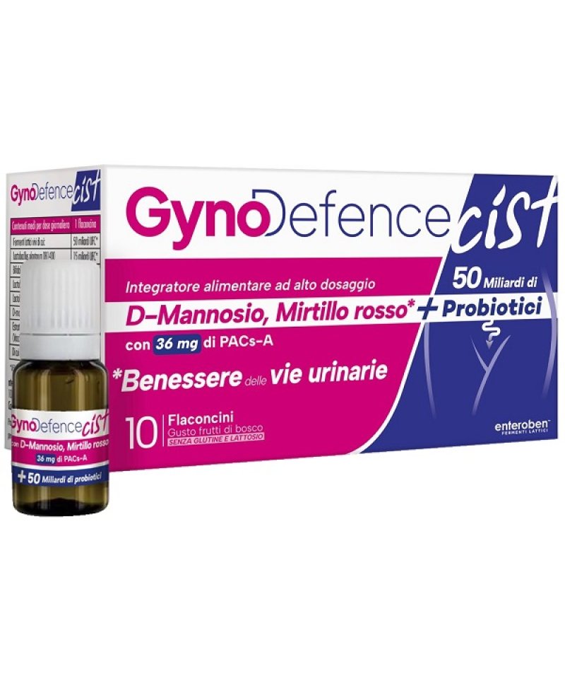 GYNO DEFENCE CIST 50MLD 10FL GYNO DEFENCE CIST 50MLD 10FL