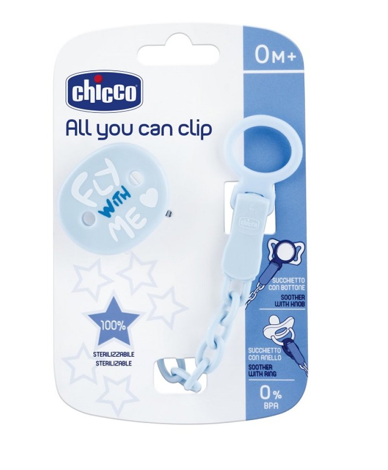 CHI CLIP UNIVERSALE BLU