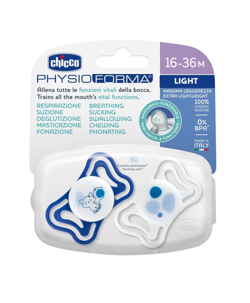 CHI SUCCH LIGHT BLU SIL 16-36M 2