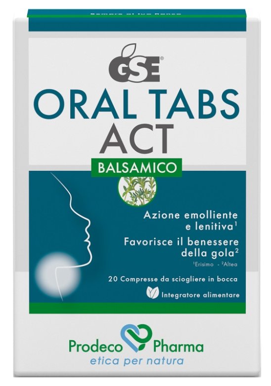 GSE ORAL TABS ACT BALSAM 20CPR GSE ORAL TABS ACT BALSAM 20CPR