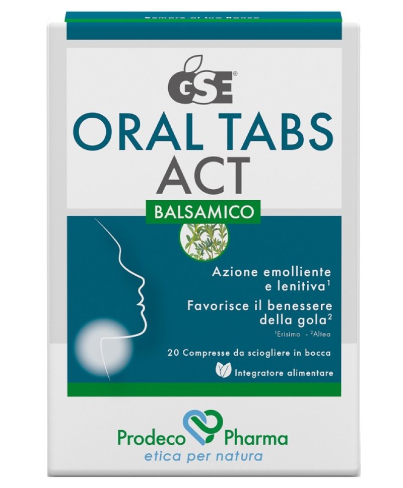 GSE ORAL TABS ACT BALSAM 20CPR