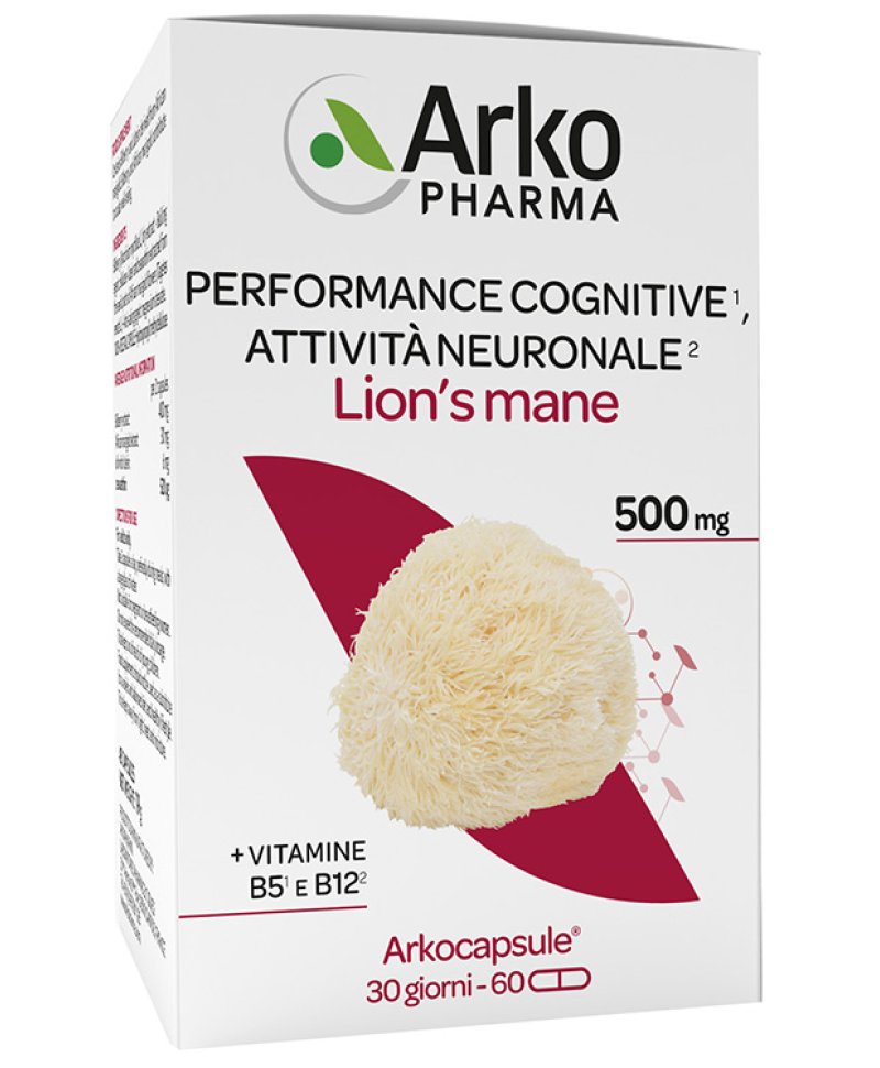 ARKOCAPSULE LION S MANE 60CPS ARKOCAPSULE LION S MANE 60CPS