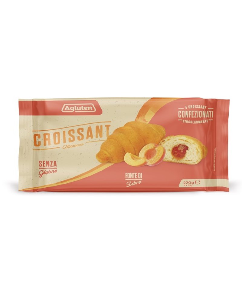 AGLUTEN S/G CROISSANT ALBICO 4PZ