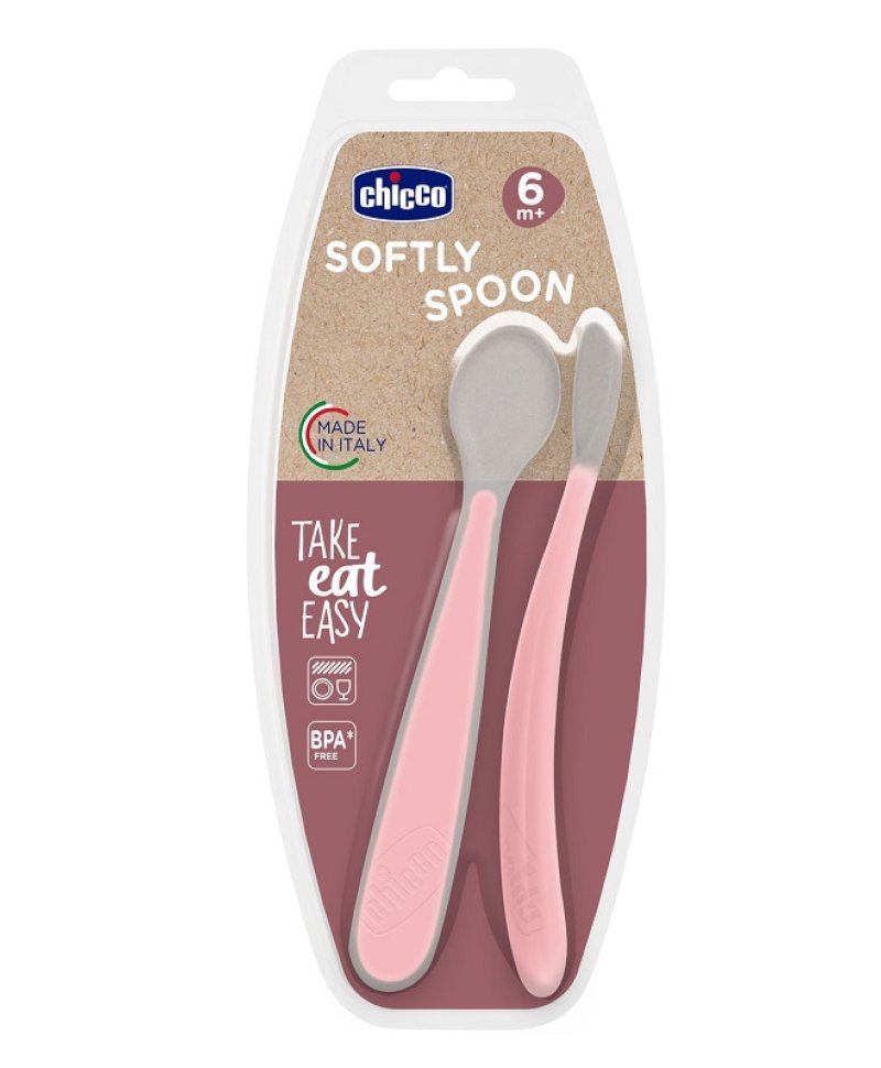 CH CUCCHIAIO SIL DOPP ROSA 6M