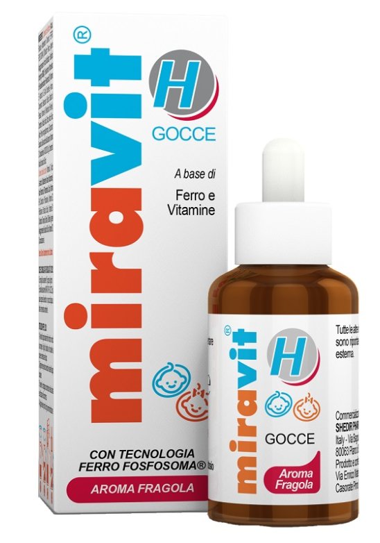 MIRAVIT H GOCCE 15ML FRAGOLA