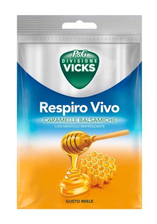 VICKS RESPIRO VIVO CARAM MIELE
