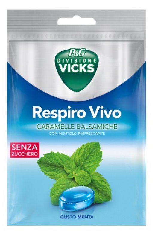 VICKS RESP VIVO CARAM MENTA S/Z