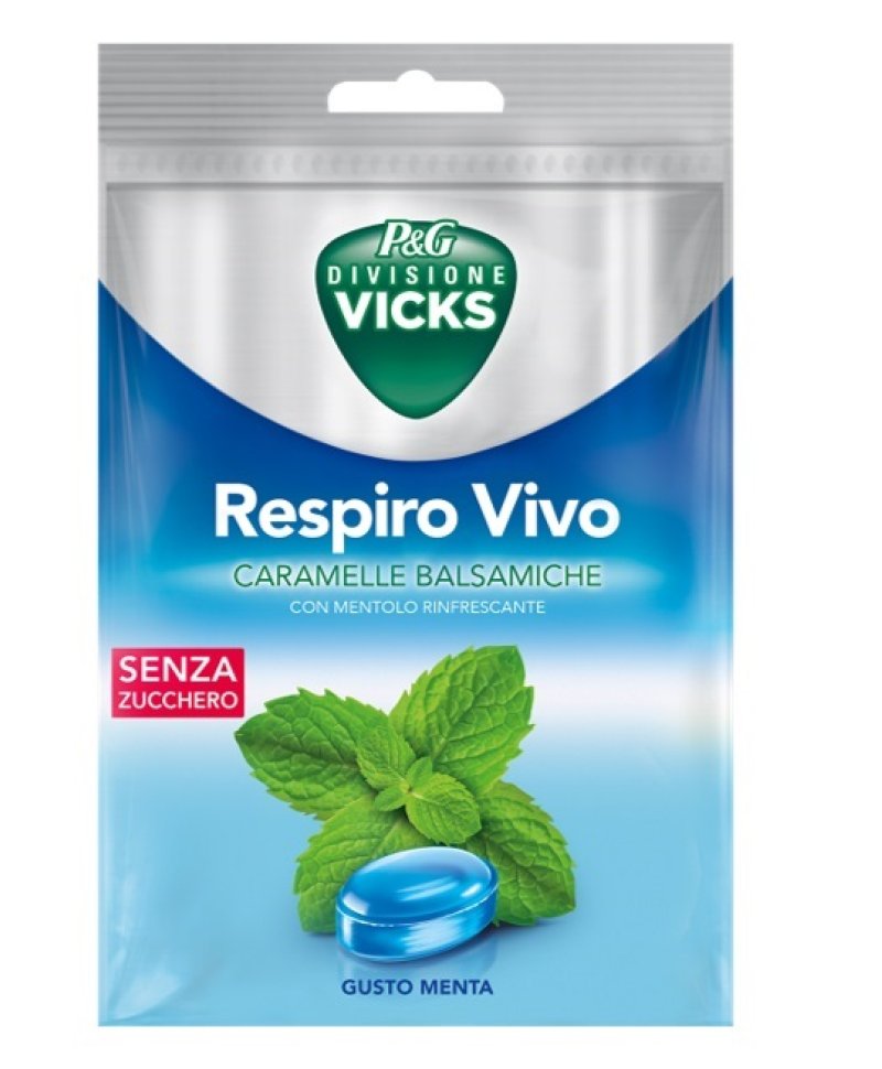 VICKS RESP VIVO CARAM MENTA S/Z
