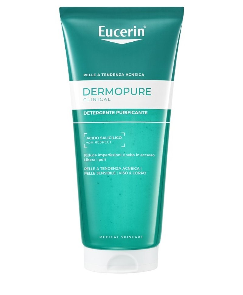 EUCERIN DERMO CLIN DET PUR 200ML
