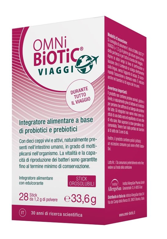 OMNI BIOTIC VIAGGI 28STICK S/G/L OMNI BIOTIC VIAGGI 28STICK S/G/L