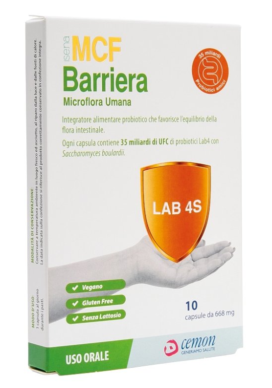 MCF BARRIERA 10 CPS S/G S/LATTOS