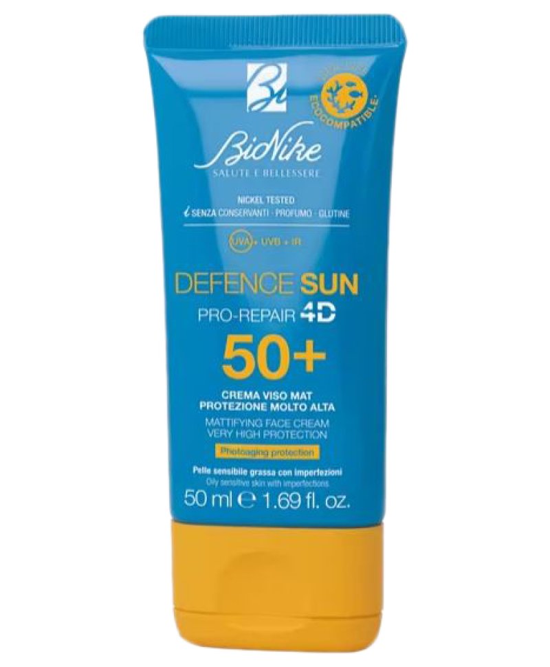 DEFENCE SUN 50+ CRE VISO MAT 50M