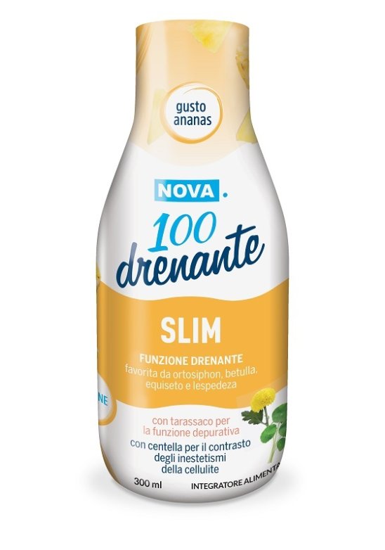 NOVA 100 DREN SLIM ANANAS 300ML