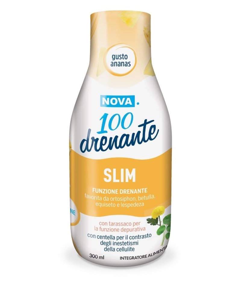 NOVA 100 DREN SLIM ANANAS 300ML NOVA 100 DREN SLIM ANANAS 300ML
