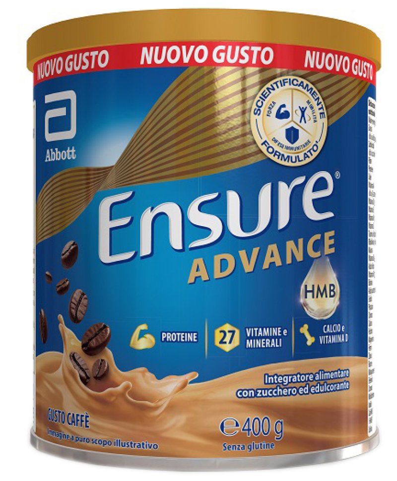 ENSURE ADVANCE CAFFE 400GR ENSURE ADVANCE CAFFE 400GR