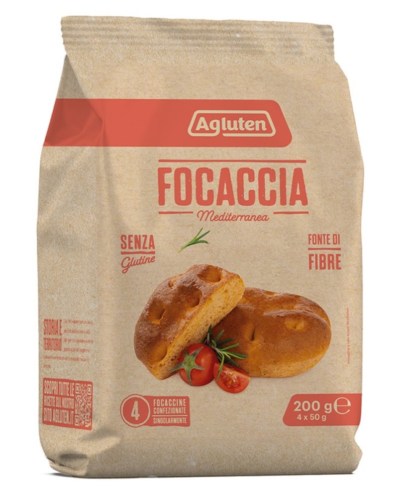 AGLUTEN FOCACCIA MEDIT 4PZ (I9)N