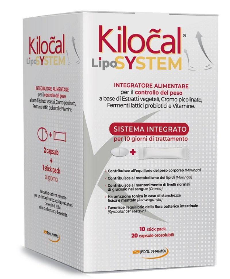 KILOCAL LYPO SYSTEM 20CPR+10STIC