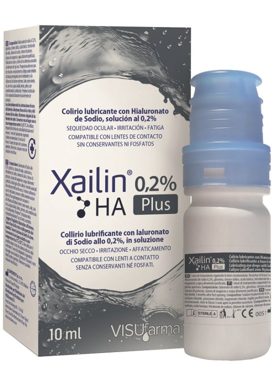 XAILIN PLUS 0,2% HA COLLIRIO