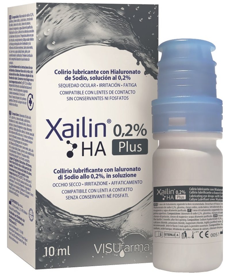 XAILIN PLUS 0,2% HA COLLIRIO XAILIN PLUS 0,2% HA COLLIRIO