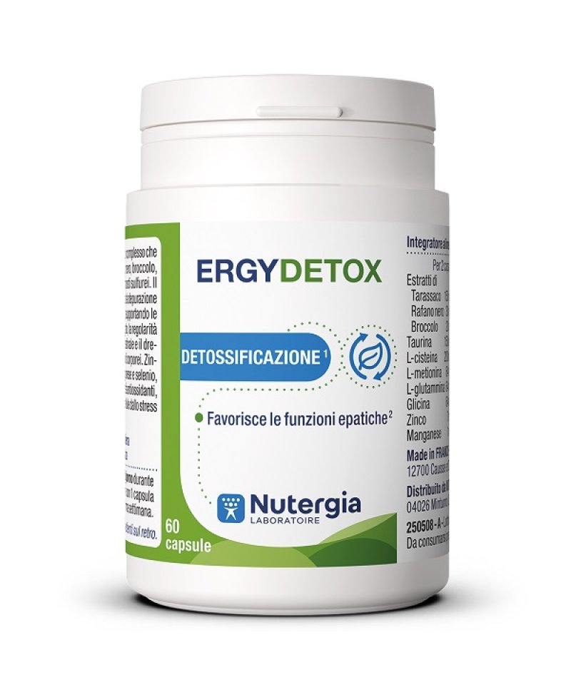 ERGYDETOX 60CPS NUTERGIA