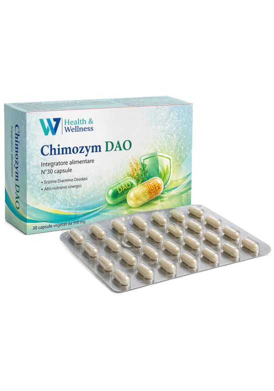 CHIMOZYM DAO 30CPS 500MG S/G