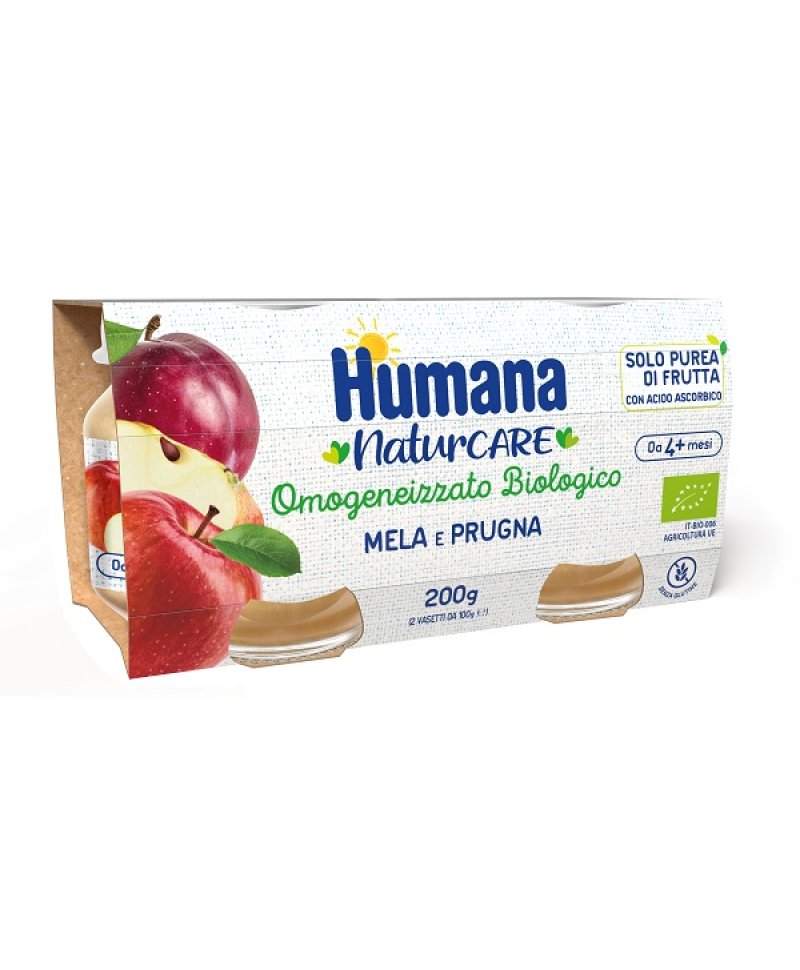 HUMANA OMOG MELA PRUGNA BIO 2PZ