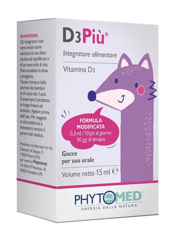 D3PIU GOCCE 15ML D3PIU GOCCE 15ML