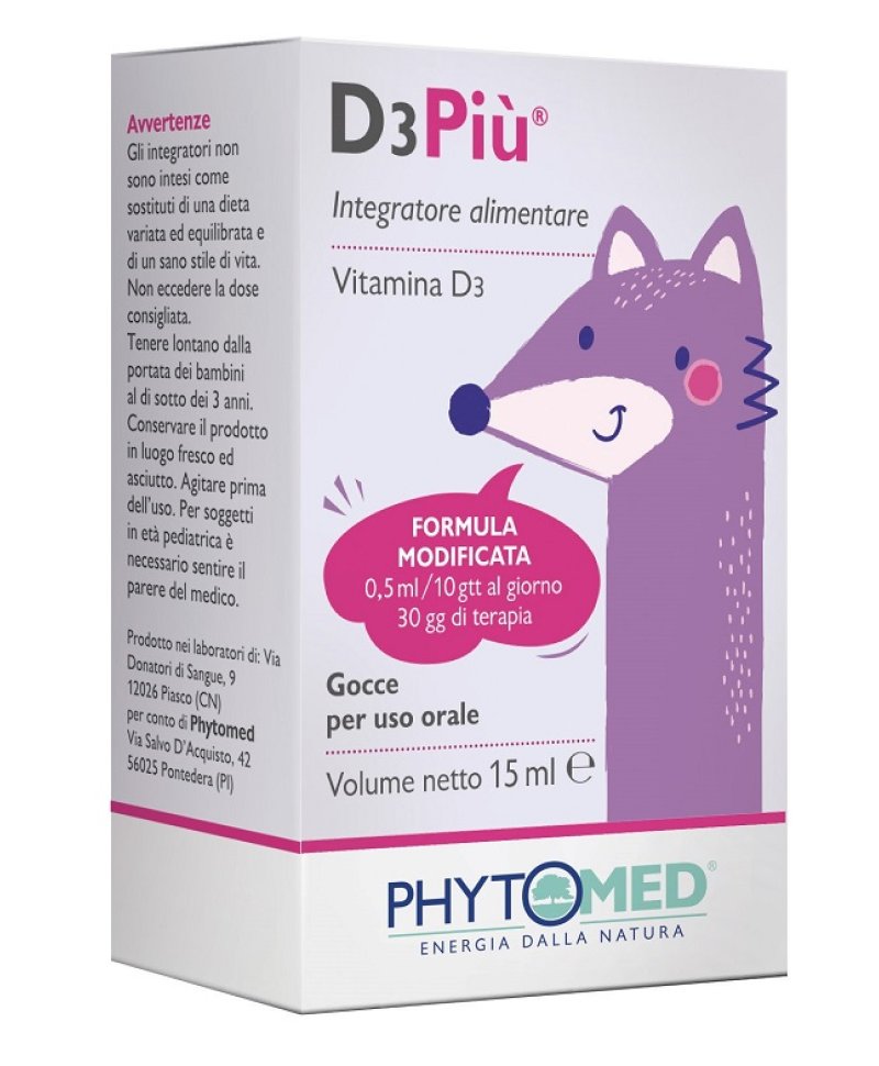 D3PIU GOCCE 15ML