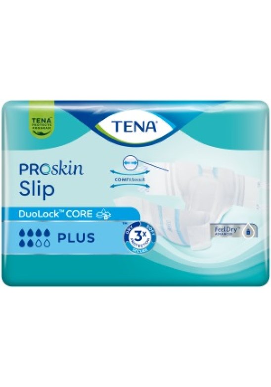 TENA PROSKIN SLIP PLUS L 10PZ
