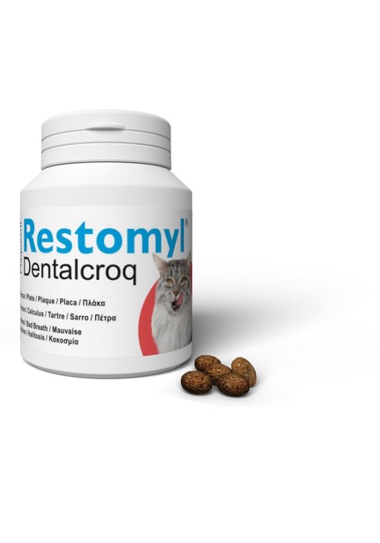 V RESTOMYL DENTRALCROQ GATTO 60G V RESTOMYL DENTRALCROQ GATTO 60G