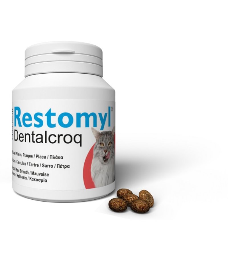 V RESTOMYL DENTRALCROQ GATTO 60G