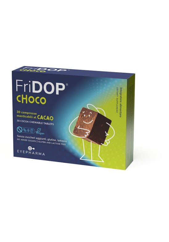 FRIDOP CHOCO 30CPR MASTICABILI FRIDOP CHOCO 30CPR MASTICABILI