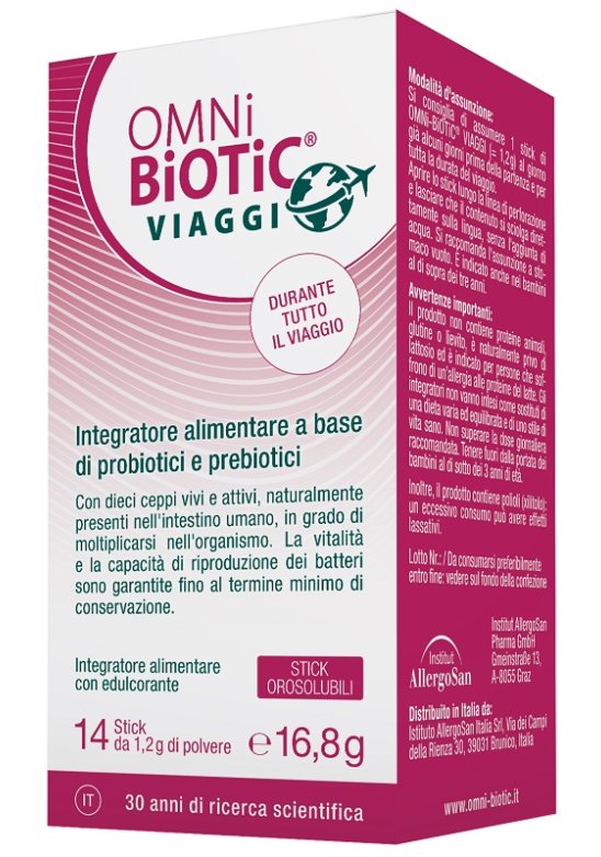 OMNI BIOTIC VIAGGI 14STICK S/G/L OMNI BIOTIC VIAGGI 14STICK S/G/L