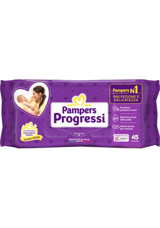 PAMPERS PROGRESSI SALV 45PZ